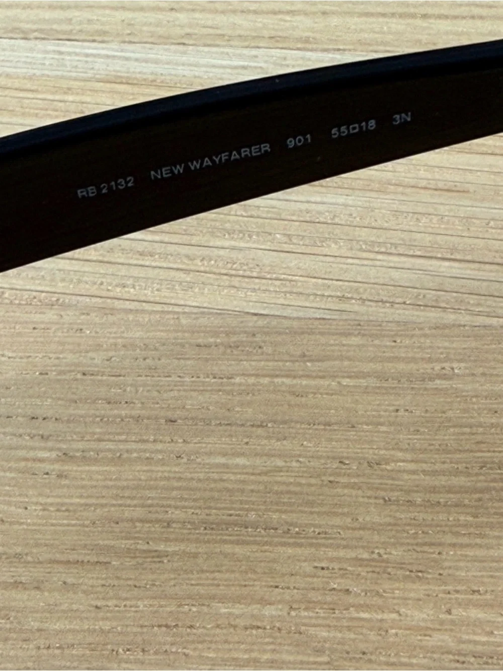 Ray-Ban Black Frame with Dark Green Lenses Sunglasses